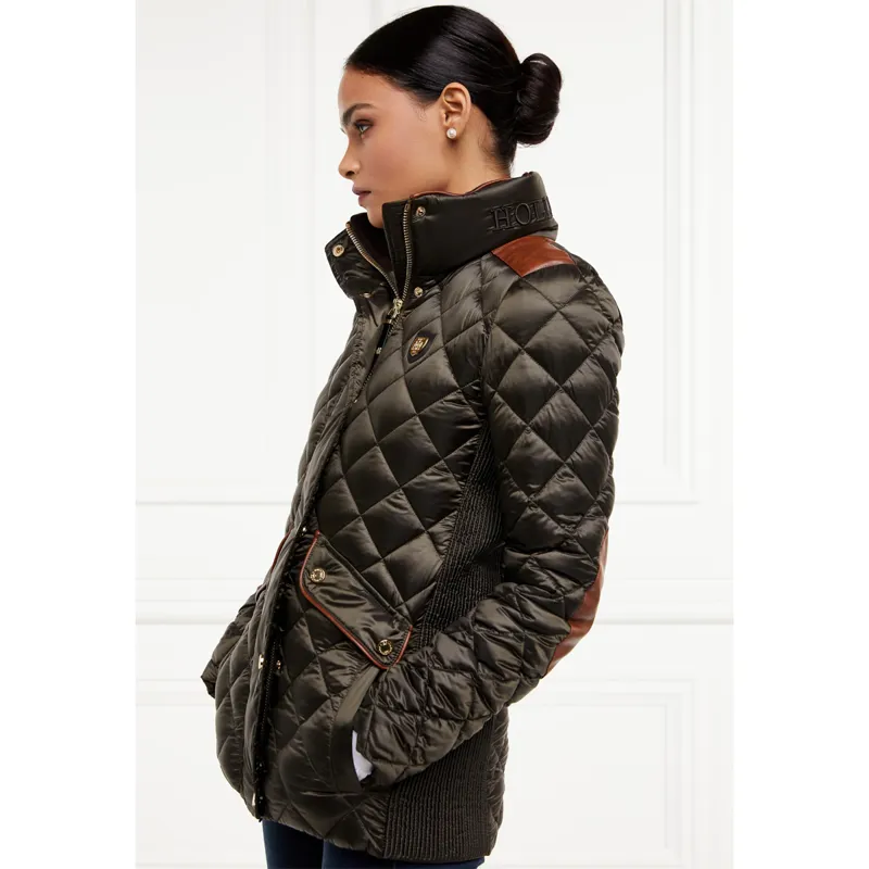 Holland Cooper Charlbury Quilted Jacket - Heritage Khaki-2